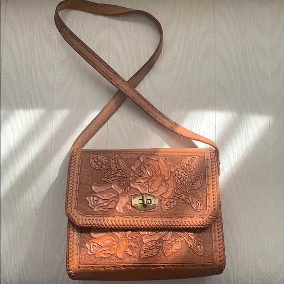 custom tooled leather briefcase